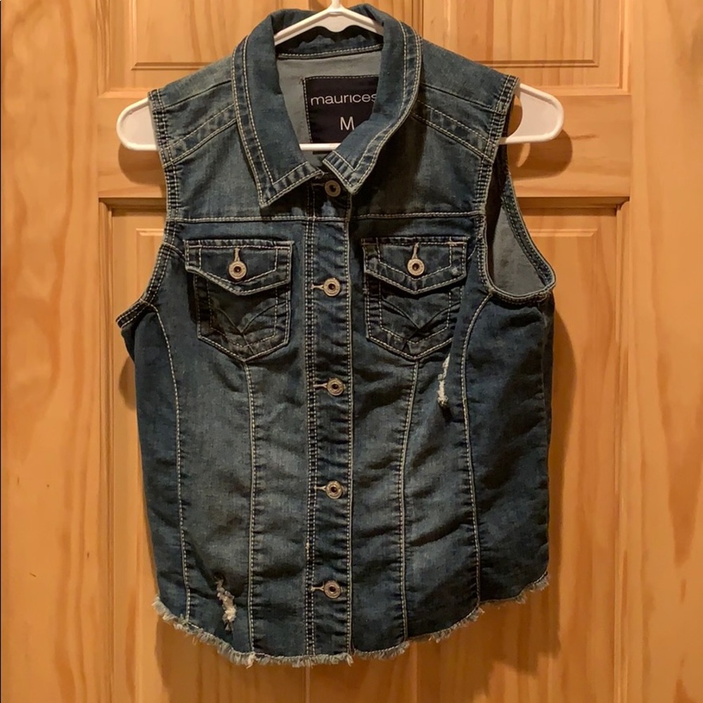 Maurice’s Jean jacket/vest